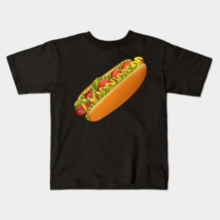 Big tasty hot dog Kids T-Shirt
